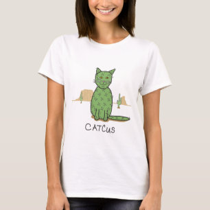T-shirt Dessin drôle de cactus de Catcus