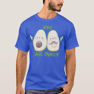T-shirt Dessin drôle de la famille Avocado