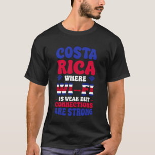 T-shirt Dessin drôle de la fierté du Costa Rica pour Tico