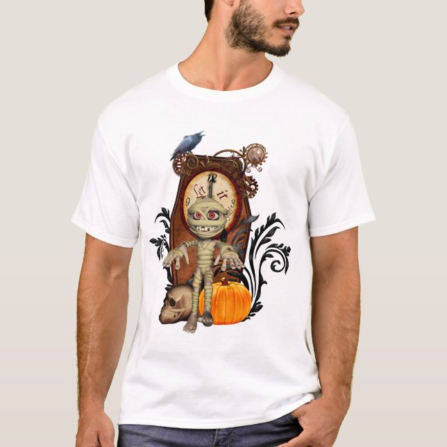 T-shirt Dessin drôle d'Halloween (Devant)