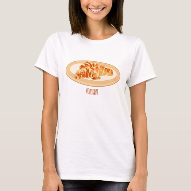 T-shirt Dessin du Croissant (Devant)