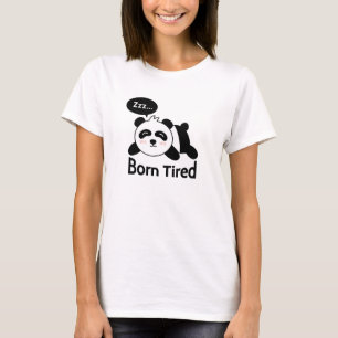 T-shirt Dessin du Panda dormant mignon