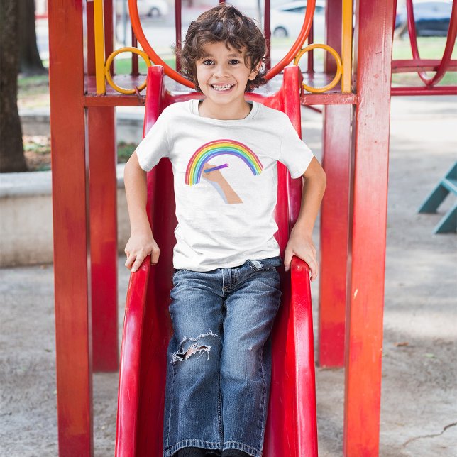 T-shirt Dessin d'un arc-en-ciel (Créateur téléchargé)