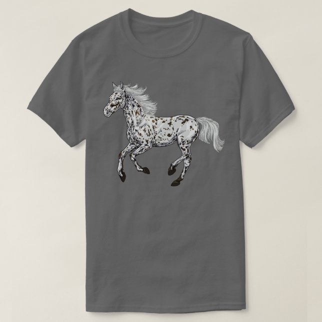 T-shirt Dessin d'une Appaloosa (Design devant)