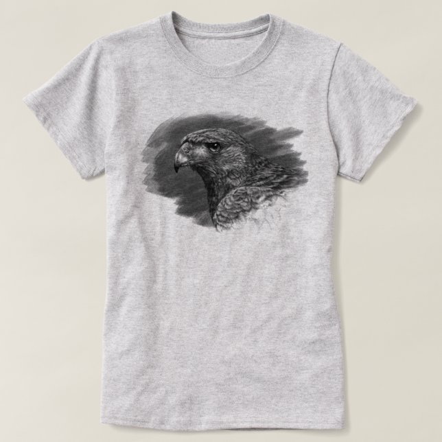 T-shirt Dessin Harris Hawk (Design devant)
