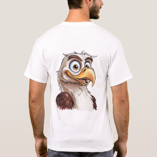 T-shirt dessin humoristique d'aigle