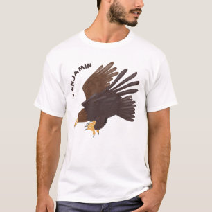 T-shirt dessin humoristique d'aigle royal