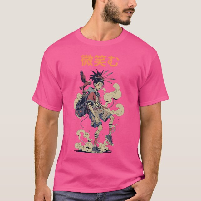 T-shirt Dessin japonais (Devant)