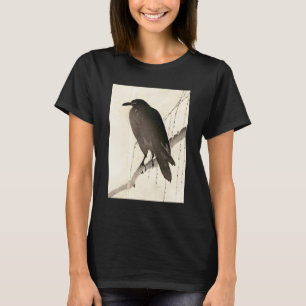 T-shirt Dessin japonais d'un corbeau