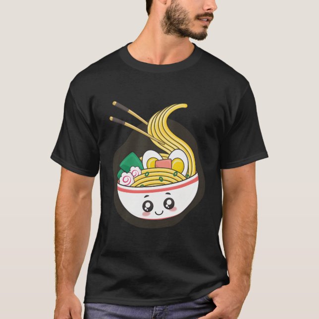 T-shirt Dessin Kawaii Cute Dessin Japonais (Devant)