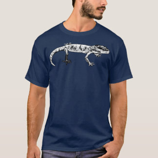T-shirt Dessin noir et blanc Gecko