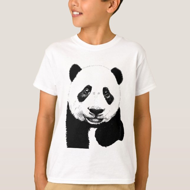 T-shirt Dessin Panda (Devant)