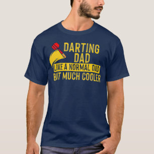 T-shirt Dessin Papa Design pour Dart Player Hommes