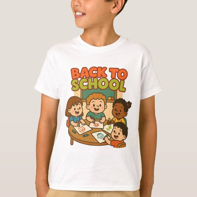 T-shirt Dessin pour enfants (Devant)