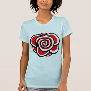 T-shirt Dessin rose - customisé