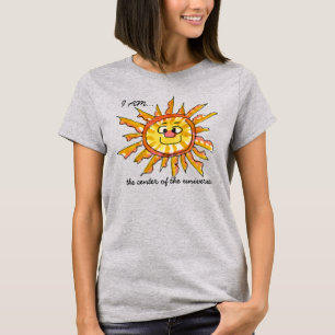 T-shirt Dessin Sun-Centre de l'Univers