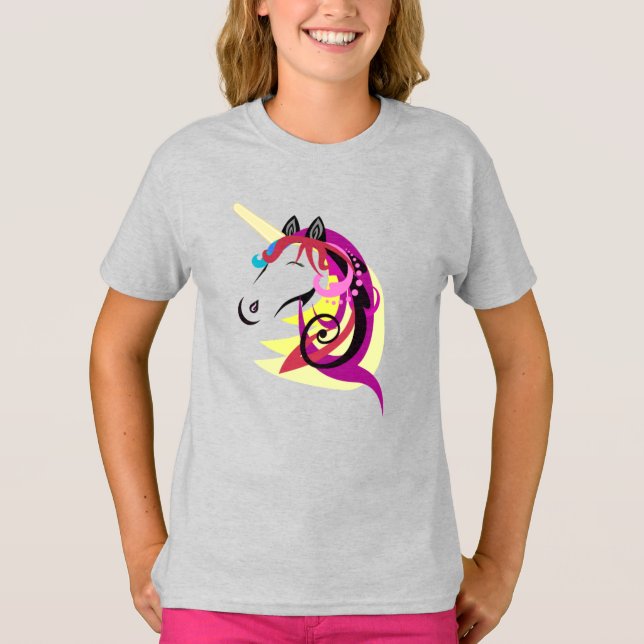 T-shirt Dessin Unicorn (Devant)