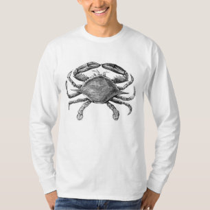 T-shirt Dessin vintage de crabe