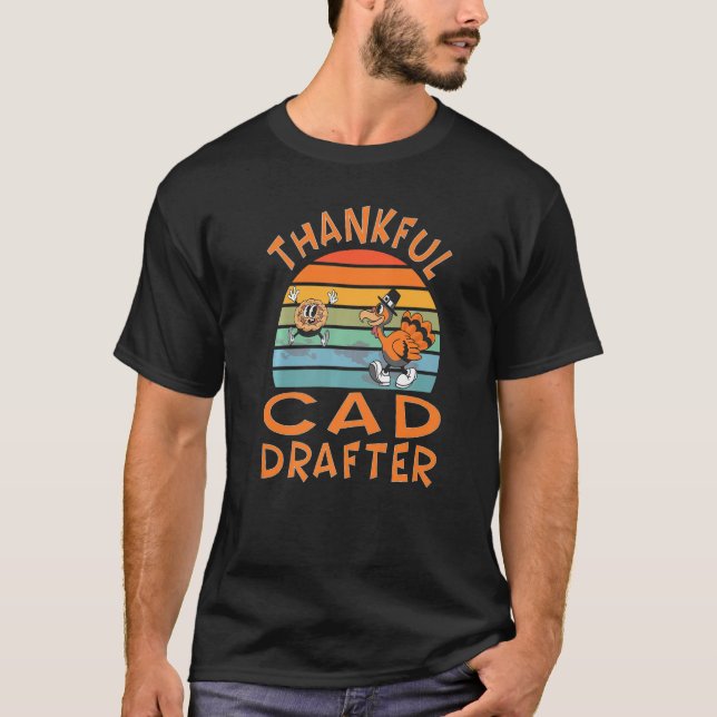 T-shirt Dessinateur CAO Thanksgiving (Devant)