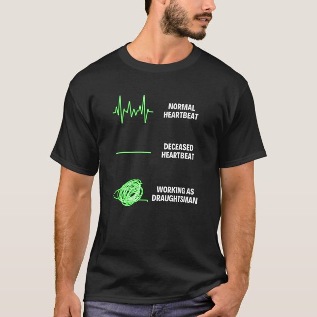 T-shirt Dessinateur industriel Dessinateur industriel Ouvr (Devant)