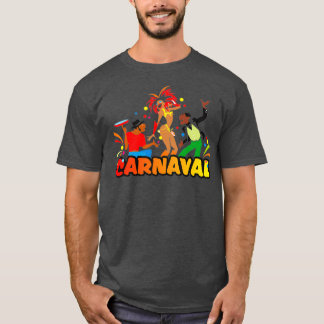 T-shirt Dessiner une Cidade carnaval brésilien graisse t