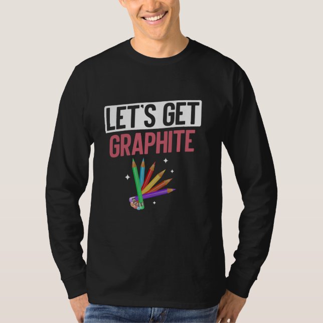 T-shirt Dessinons au graphite (Devant)