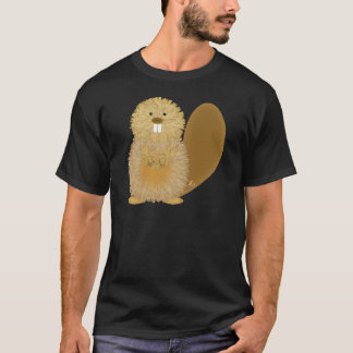 T-shirt Dessins animaux adorables : Castor