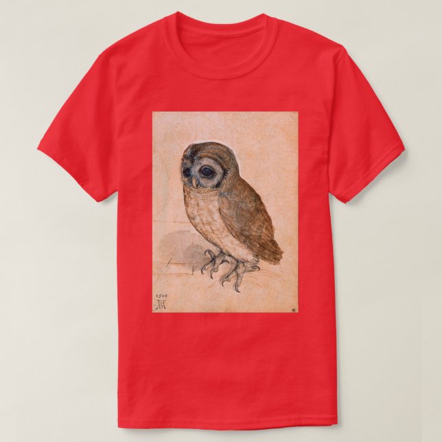 T-shirt Dessins animaux antiques OWL (Design devant)