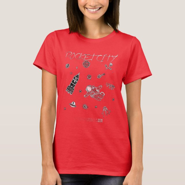 T-shirt Dessins de Rocket City 1 (Devant)