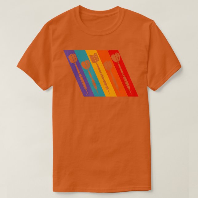 T-shirt Dessins Joueuses Design Pour Hommes Femmes Dart Am (Design devant)