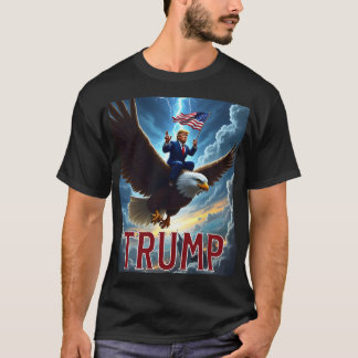 T-shirt Dessins politiques atomiques de Zenzo Président Tr
