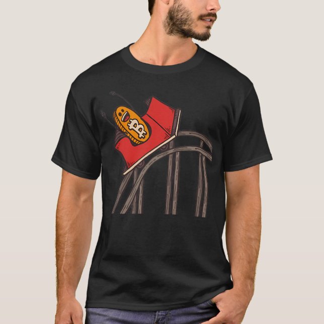 T-shirt Dessous de verre à rouleaux Bitcoin (Devant)