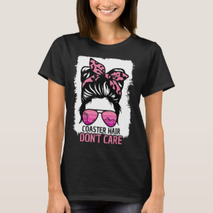 T-shirt Dessous de verre cheveux ne se soucient pas Dessou