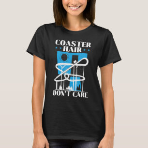 T-shirt Dessous de verre Cheveux ne se soucient pas Dessou