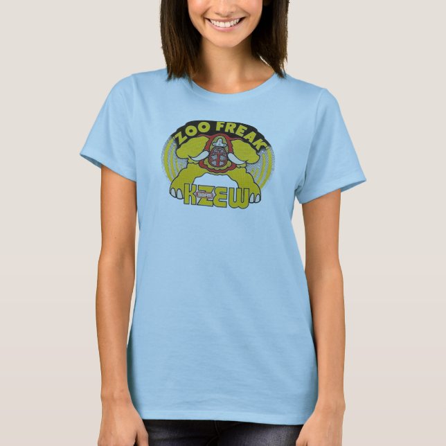 T-SHIRT DESSUS ANORMAL DE FICELLE DE DAMES DE ZOO (Devant)