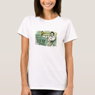 T-shirt Dessus avec le musicien vintage chic de France