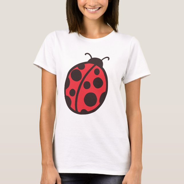 T-shirt Dessus coccinelle (Devant)