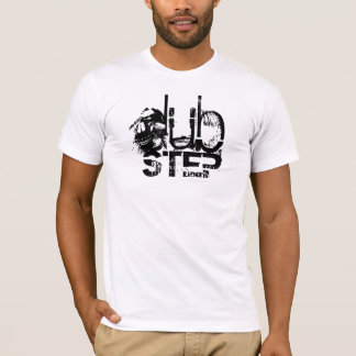 T-shirt dessus de blanc d'édition de DUBSTEP Limited