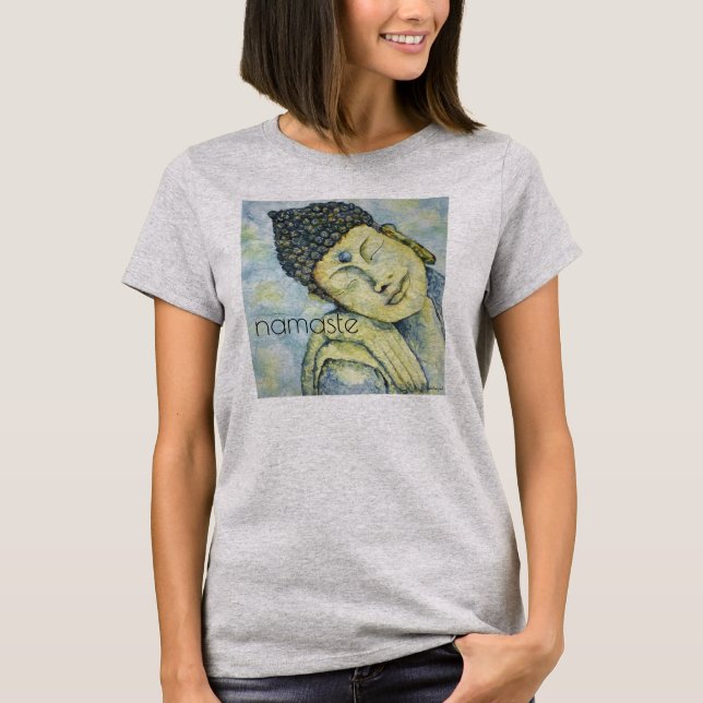 T-shirt Dessus de cercle de Flowy des femmes d'art de (Devant)