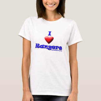 T-shirt dessus de courroie de dames d'amour de gardes