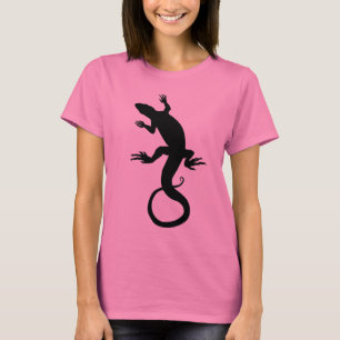 T-shirt Dessus de dames d'art de reptile de chemise du