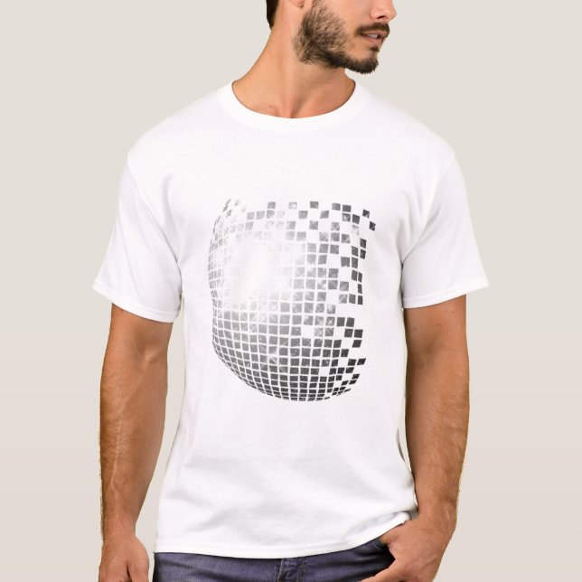 T-shirt Dessus de DiscoBall (Devant)