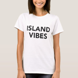 T-shirt Dessus de la culture des vibes de l'île