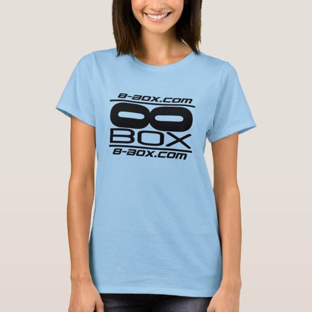 T-shirt Dessus de Spag de 8 boîtes (Devant)