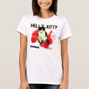 T-shirt Dessus de spaghetti de Kitty de l'enfer