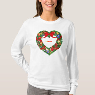 T-shirt Dessus décoré d'un monogramme de dames de
