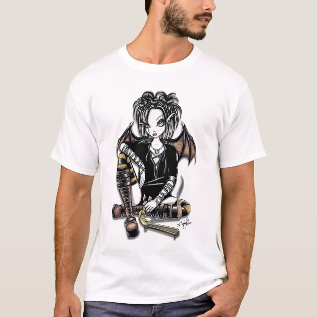 T-shirt Dessus féerique d'art d'encens gothique de (Devant)