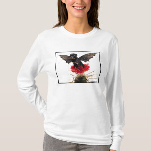 T-shirt Dessus féerique de dames de chien de rottweiler