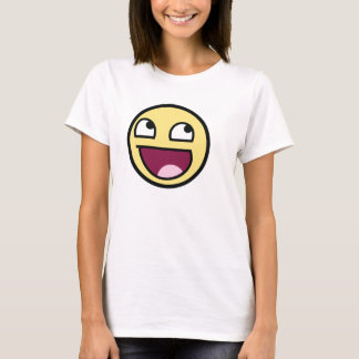T-shirt Dessus impressionnant de dames de visage