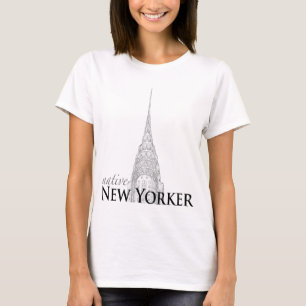 T-shirt Dessus indigène de Newyorkais